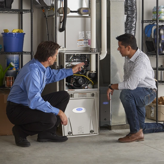 Carrier Dealer Homeowner Basement Furnace